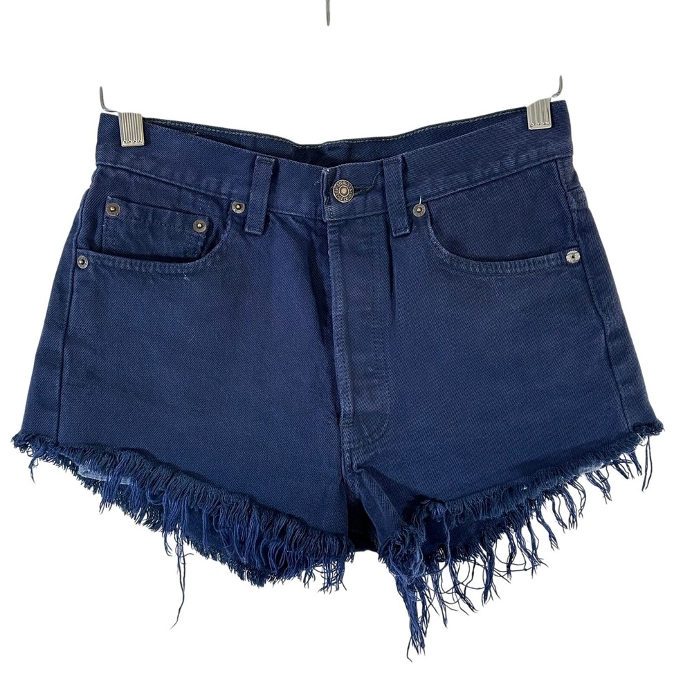 Vintage LEVIS high waist Shorts Womans 26 summer festival